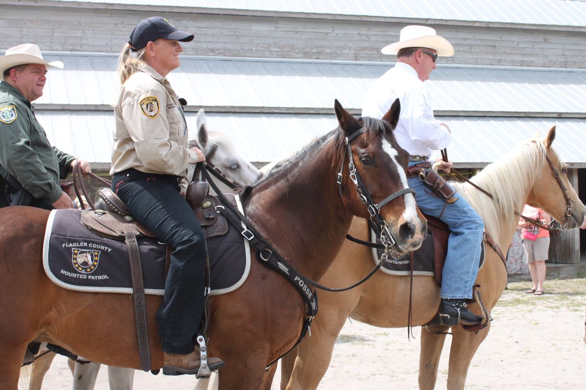 Flagler County Sheriff's Mounted Posse -1 - Volunteers of the Flagler County Sheriff's Mounted Posse