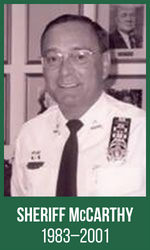 Sheriff McCarthy (1983 to 2001)