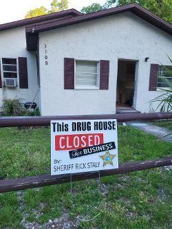 Bunnell Drug House Closed, Two Arrested on Drug Trafficking Charges