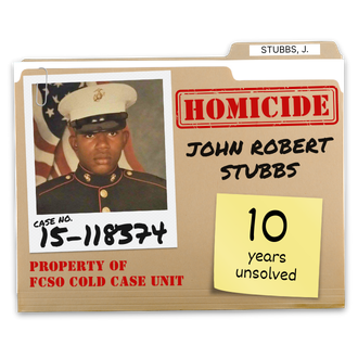 Case No. 15-118374. Homicide of John Robert Stubbs