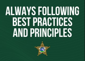 Always following best practices and principles