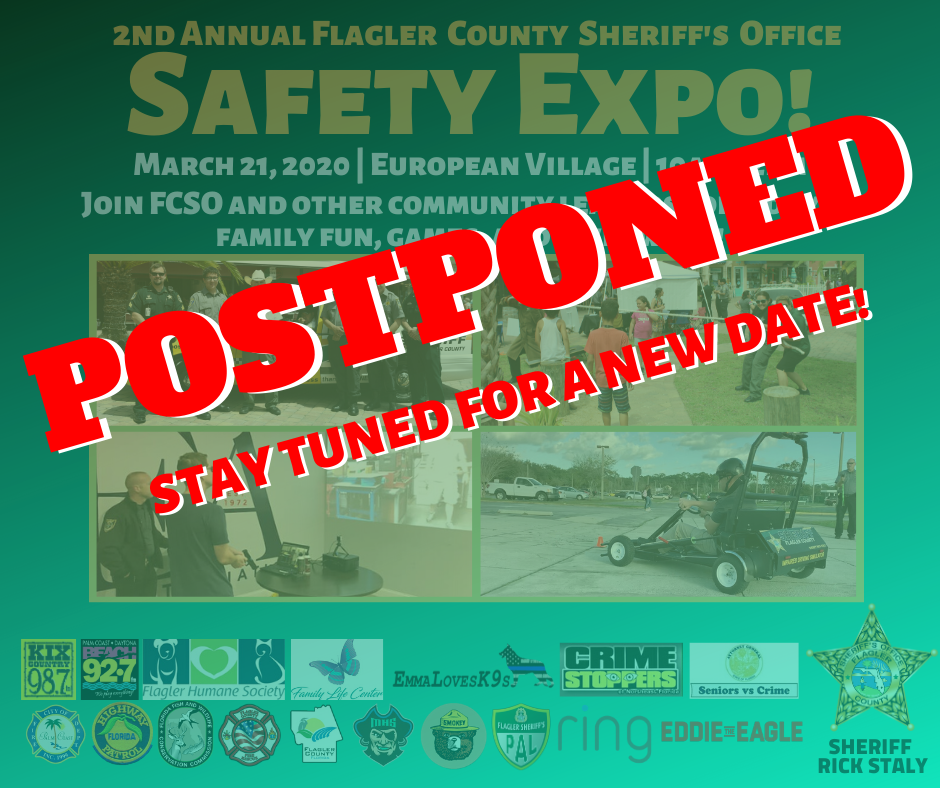 FCSO Safety Expo POSTPONED