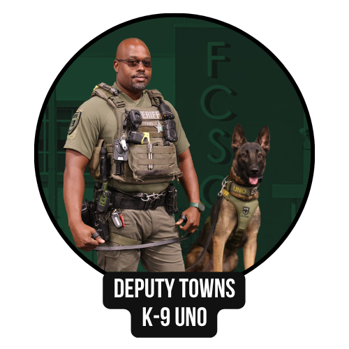 Deputy Towns, K-9 Uno