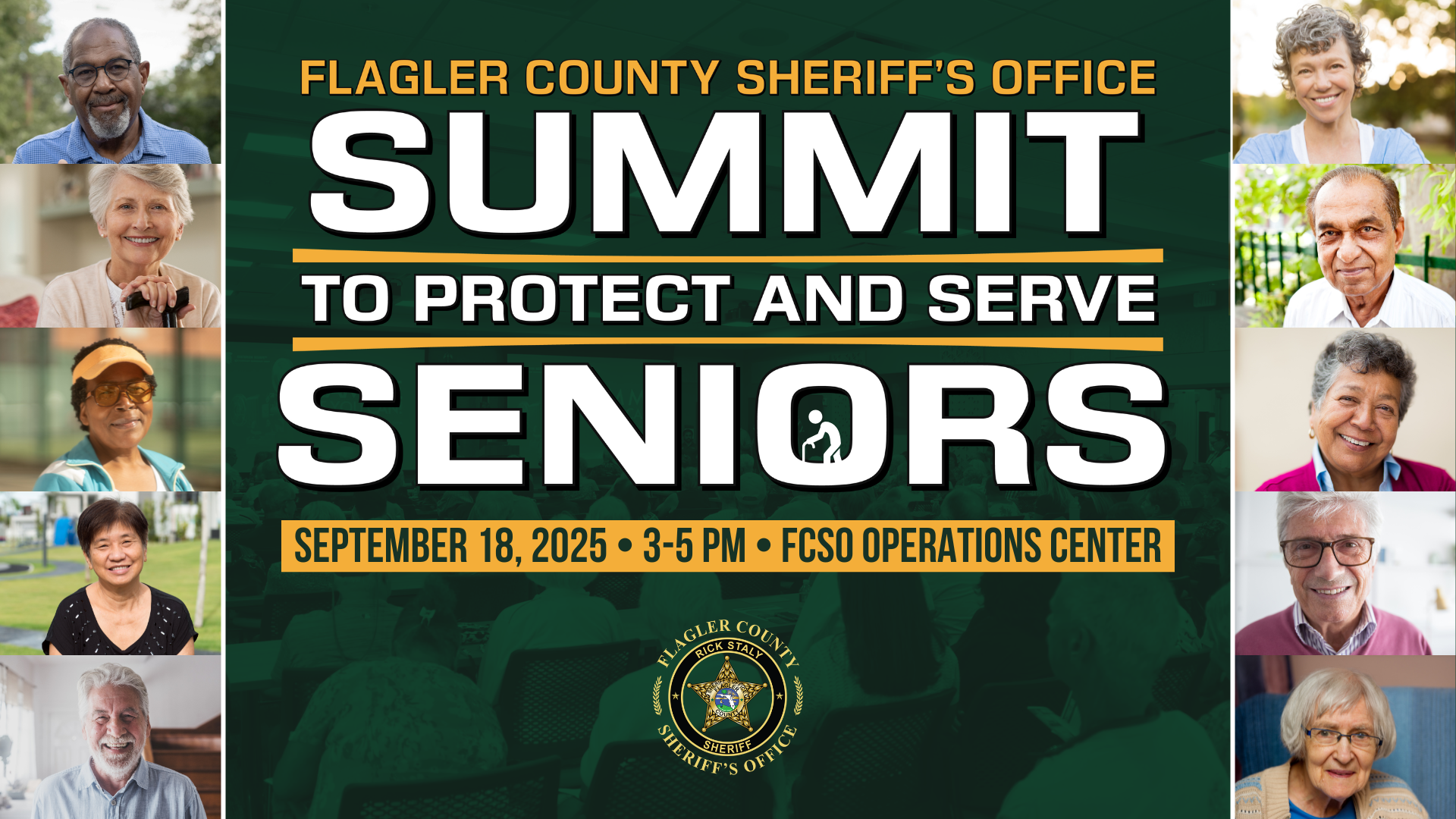 Flagler County Sheriff's Office Summit to Protect and Serve Seniors