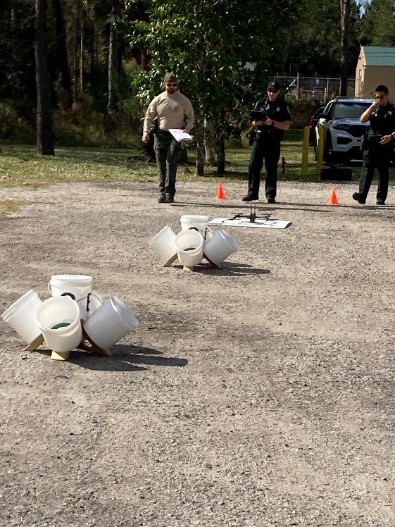 Members of the UAS Unit train