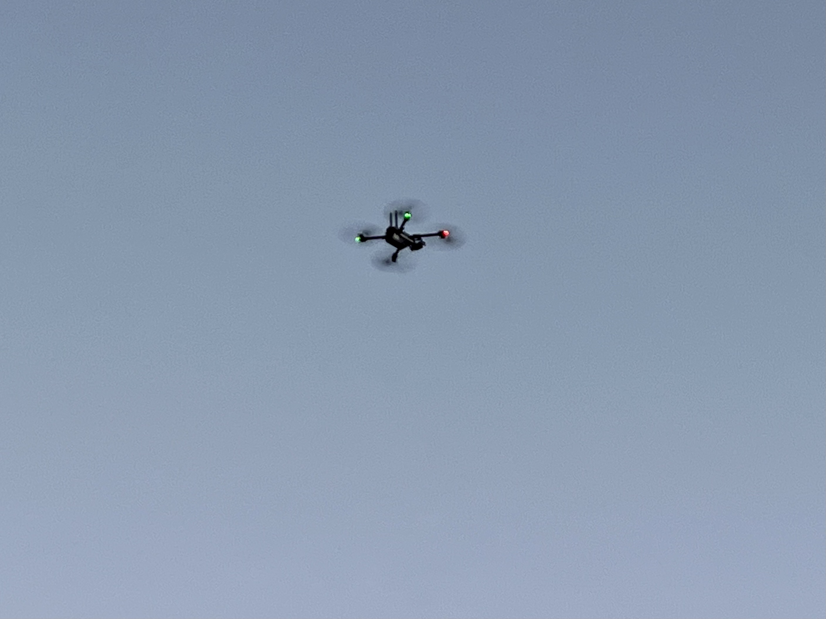 An FCSO drone in the sky