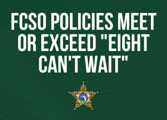 FCSO Policies meet or exceed