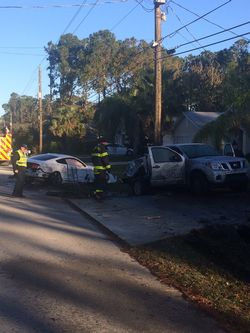 Driver Arrested by Sheriff Staly Two Weeks Ago Arrested Again After He Crashes Into Parked Car and Flees