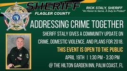 Sheriff Rick Staly to Hold ‘Addressing Crime Together’ Community Meeting
