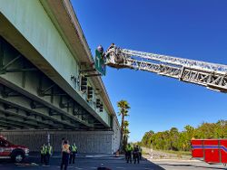 Deputies Save Man Attempting to Jump Off I-95 Overpass