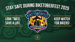 FCSO Increases Presence for Biketoberfest 2025