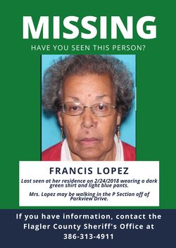 Have You Seen Francis Lopez?