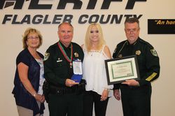 Sheriff Hosts First Quarter Awards Ceremony - Gets Surprise Award Himself
