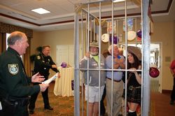 Sheriff Staly “Arrests” Community Leaders for  2nd Annual Relay for Life Jail’n Bail!