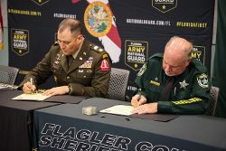 Flagler County Sheriff’s Office and U.S. Army Sign Agreement for Partnership for Your Success (PaYS) Program